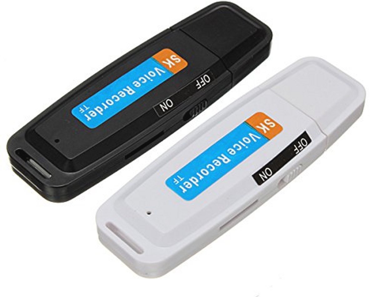 USB-stick 32 GB met digitale audio-spraakrecorder - Compact en gebruiksvriendelijk