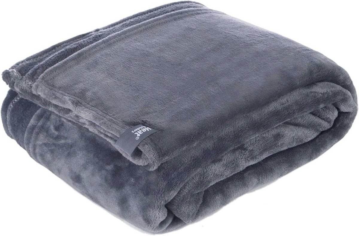 Warme fleece deken 180 x 200 cm - Ongelooflijk zacht en machinewasbaar