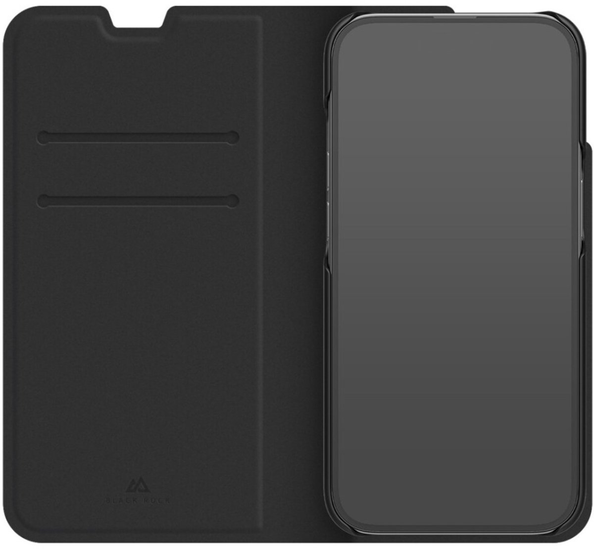 Black Rock Classic Booklet Voor Apple IPhone 14 Zwart