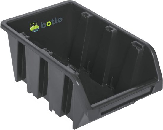 Lagersystem Wandregal 772 x 780 mm Stapelboxen Schüttenregal Sichtlagerkästen eB