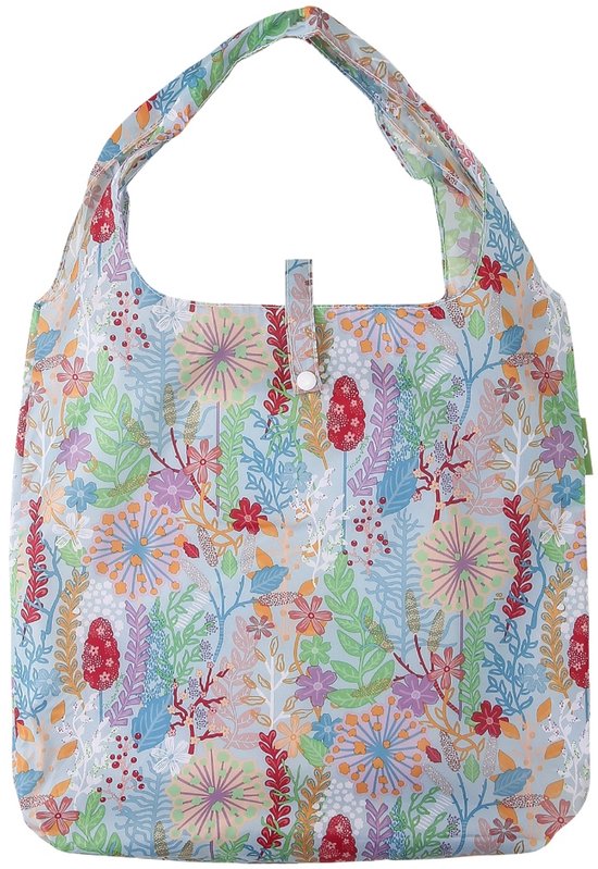 Eco Chic - Foldaway Shopper - A82BU - Blue Lush Floral