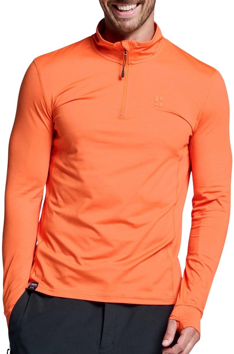 Poederbaas Midlayer Pully Skipully Heren Four Seasons Lightweight 2.0 Oranje