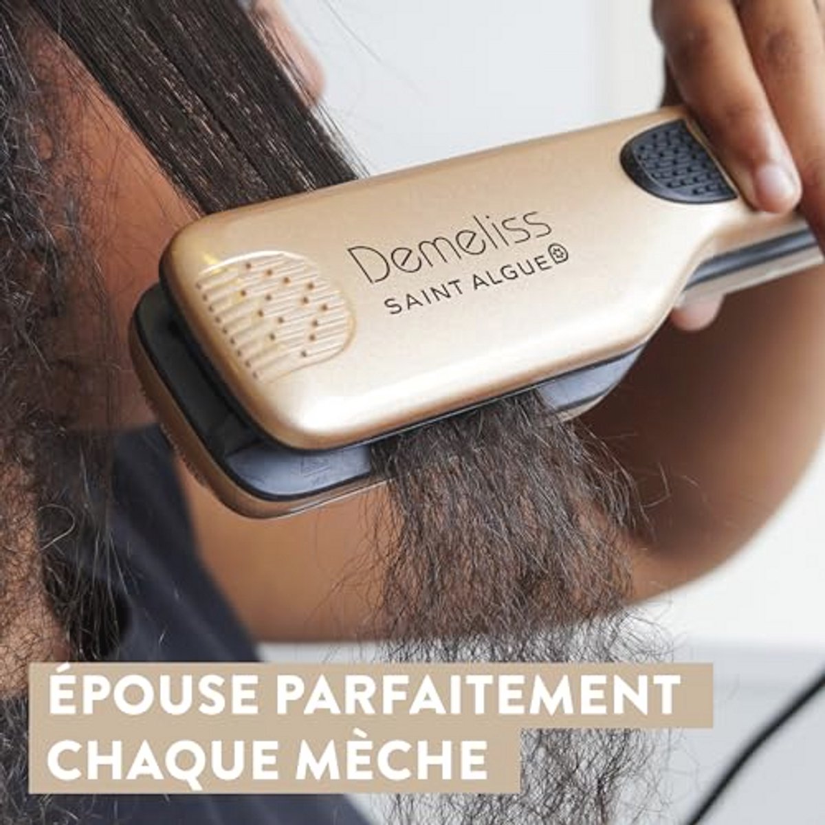 Stoomstijltang Titanium met Geïntegreerd Reservoir XL - Perfecte Styling voor Alle Haartypes
