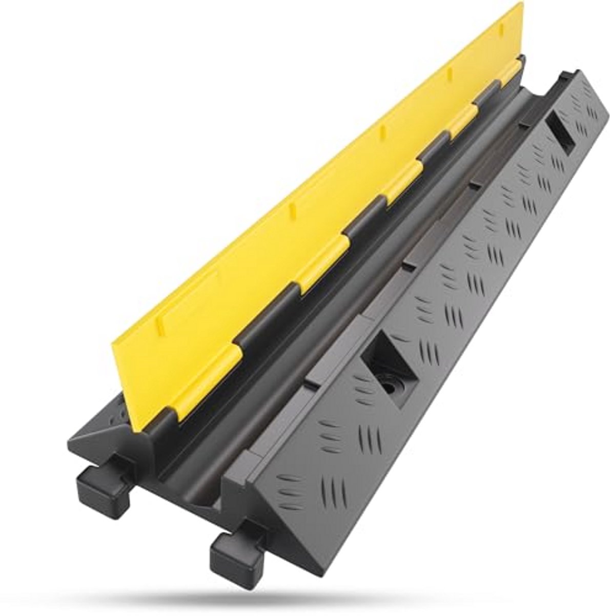 Kabelbrug met Deksel - Overrijdbaar en Struikelbescherming (10 Ton Draagkracht)