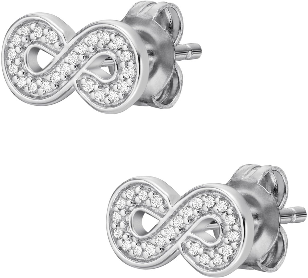 Fossil Oorbellen JFS00634040 Zilver
