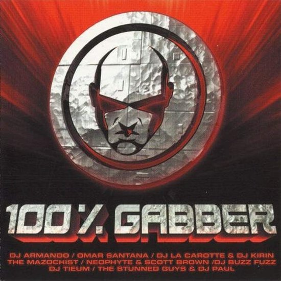 100% Gabber, Various | Media condition: Mint (M) | 1 x CD Compilation
