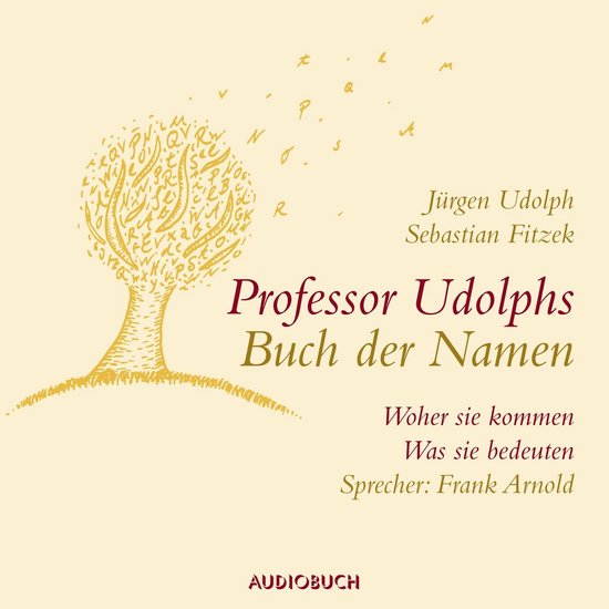 Professor Udolphs Buch der Namen - cover