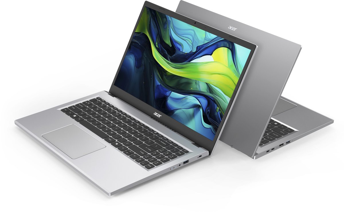 Acer Aspire Go 15 AG15-71P-587Q - Laptop - 15.6 inch - Core 5 - 16GB - 512 GB SSD - Zilver — afbeelding 1
