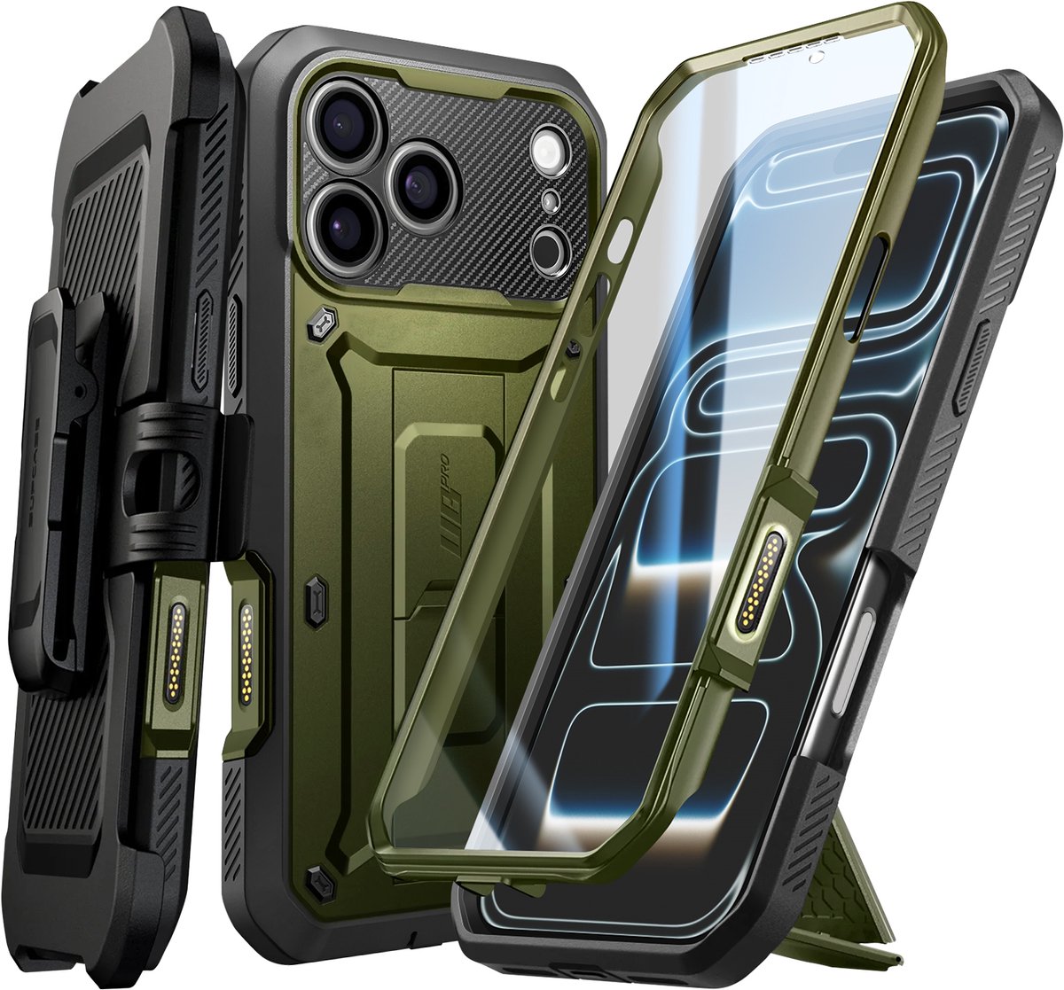 Supcase Ub Pro Case Voor Iphone 17 Pro Telefoonbeschermingshoesjes