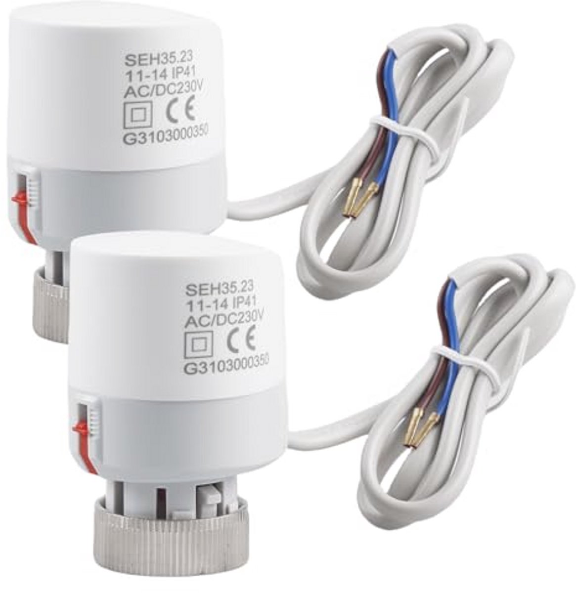 Stelmotor Vloerverwarming 230V Thermo-Elektrische Aandrijving M30 x 1,5