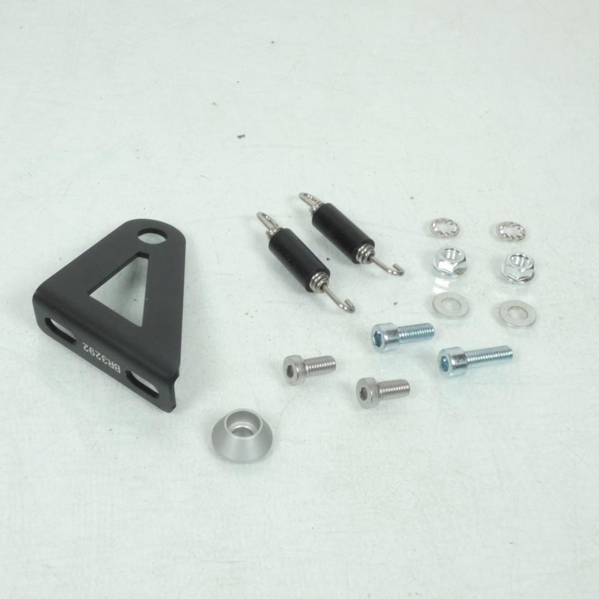 Ligne d'échappement complète MK2 Inox Ixrace pour moto Zontes Z2 125 AZ3292S
