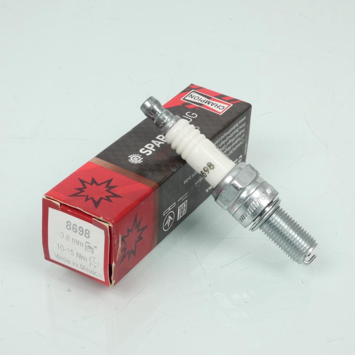 Bougie d'allumage Champion pour Scooter Peugeot 125 Satelis Ii Executive Abs 2012 Neuf