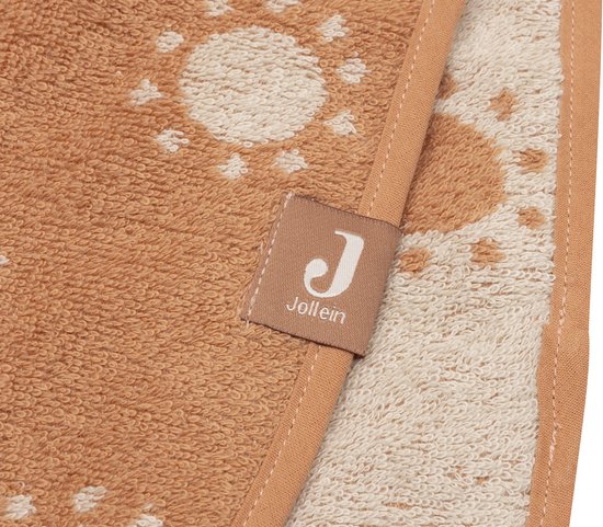 Jollein Badponcho - 100% Badstof - 1-2 jaar - Jacquard - Sun Reversible van Merkloos — afbeelding 4