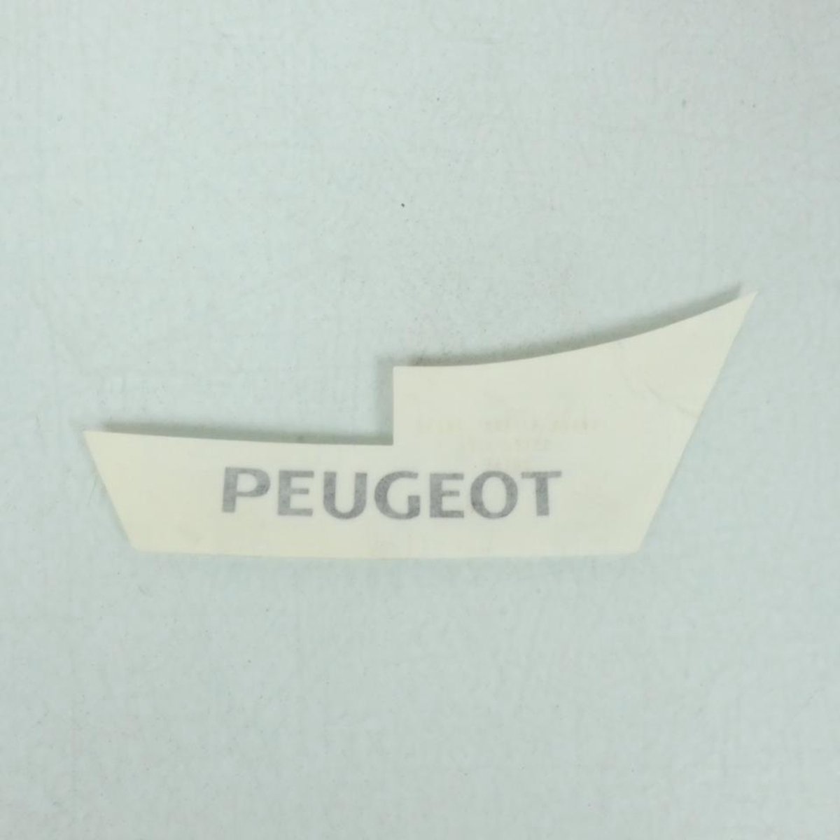 Autocollant stickers origine pour Scooter Peugeot 100 Speedfight 2 Peugeot / Noir Neuf