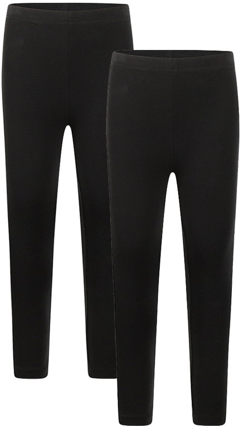 Koko Noko Meisjes 2-Pack Leggings - Zwart
