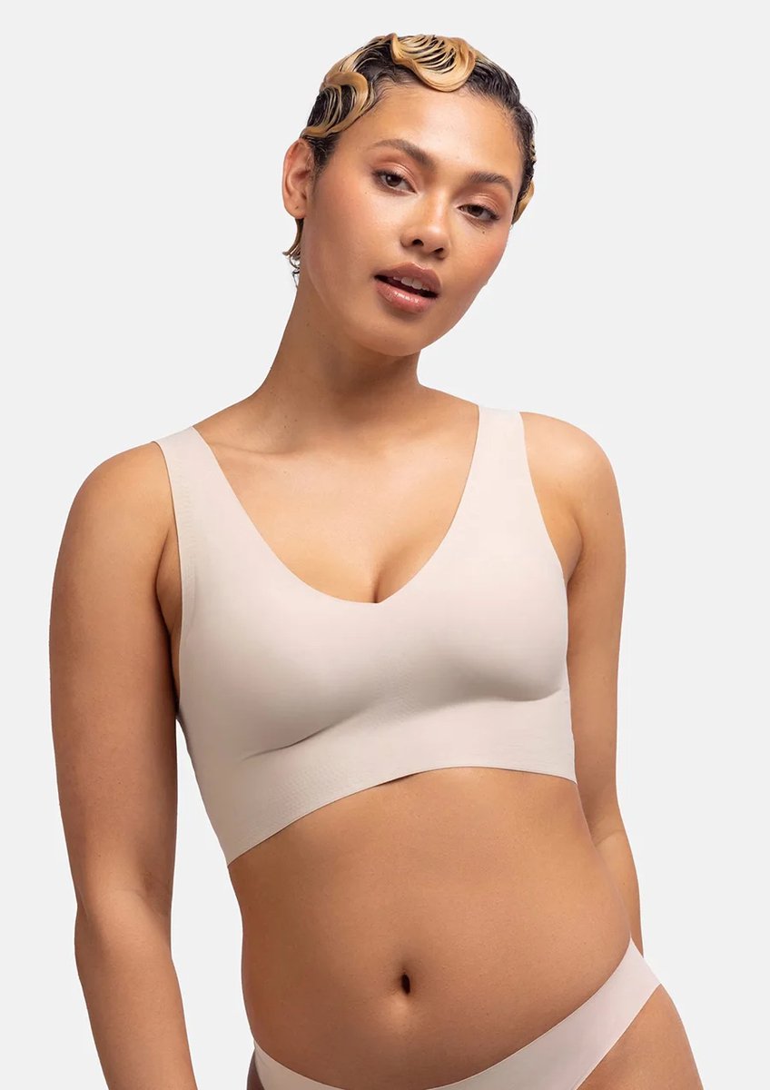 Dorina Bralette Airlite/harper - Soft BH - licht gevuld  - Copy  - XXL  - Beige