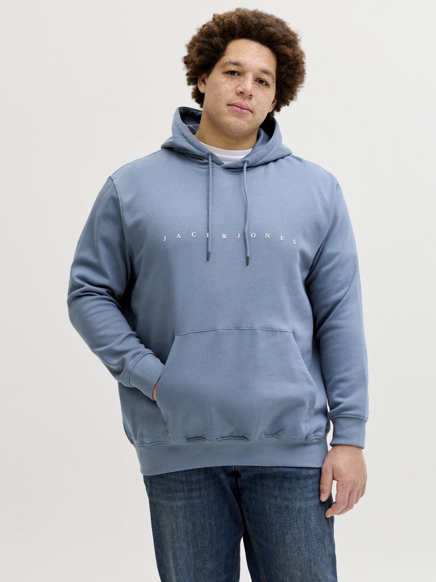 JACK&JONES - JJESTAR JJ SWEAT HOOD NOOS PLS - Heren - Sweaters