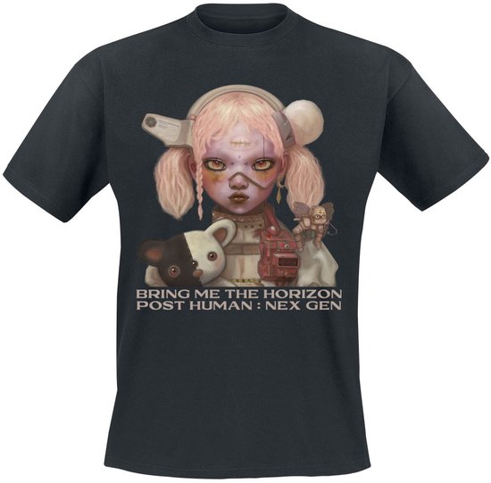 Bring Me The Horizon Next Gen Cover Heren T-shirt - zwart - 4XL