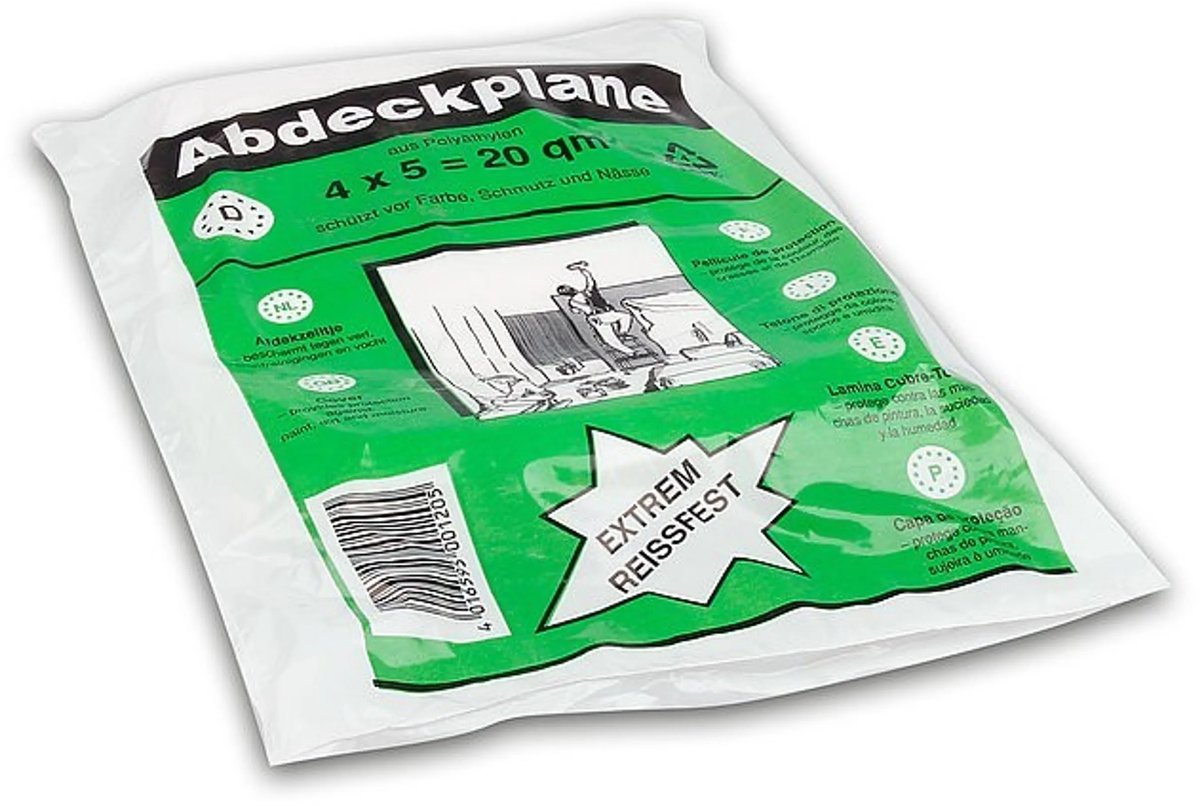 Kip 350 Afdekzeil HPDE 4 x 5 meter