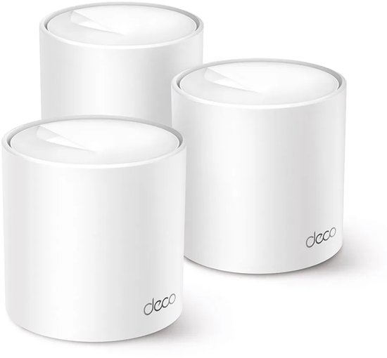 TP-Link Deco X10 - Mesh WiFi Versterker - 1500 Mbps - 3-pack