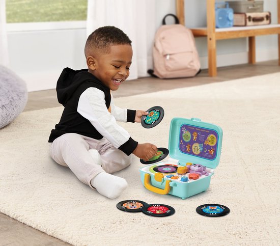 VTech Mijn Eerste Platenspeler - Interactief Speelgoed - Inclusief 5 dubbelzijdige platen - Speelgoed 1 tot 5 jaar van Vtech — afbeelding 5