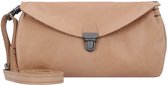 HAROLD'S Cuir Sac à épaule bandoulière Pochette Fold Handbag Clutch Camel Marron clair