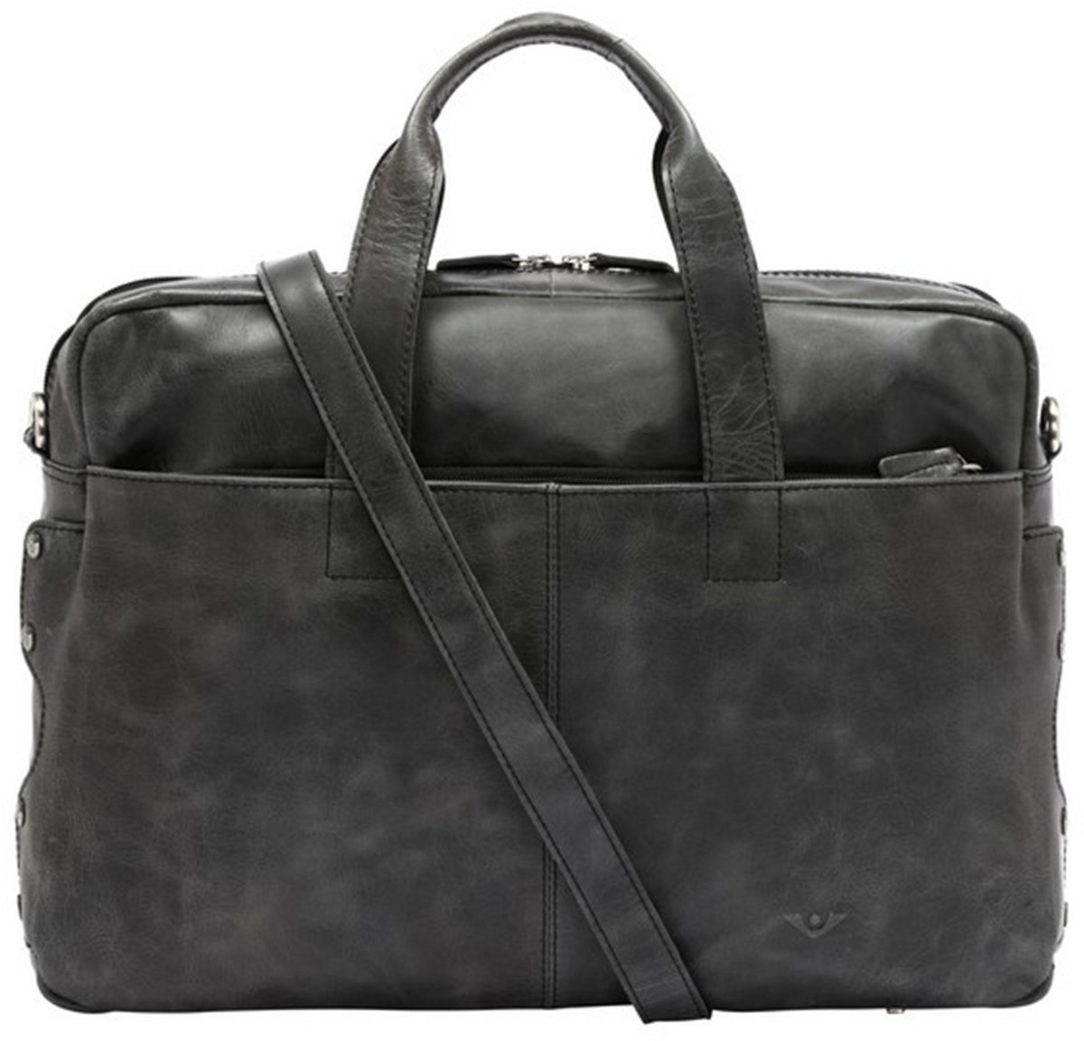VOi Business tas Afzonderlijke gevallen met laptopvak City Cowboy Steffi Business Bag Black Zwart