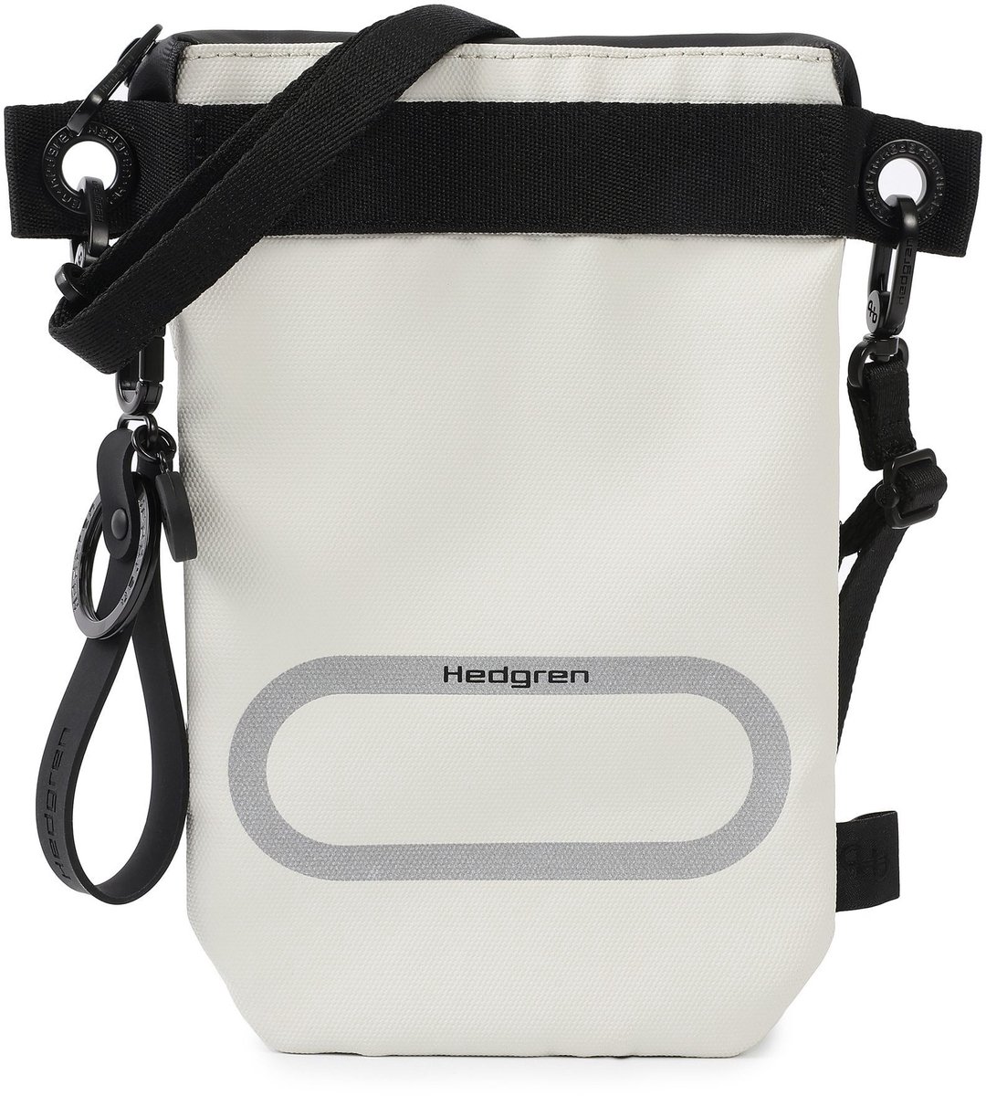 Hedgren Schoudertas Otu Flat Vertical Crossover RFID Vaporous Grey Lichtgrijs