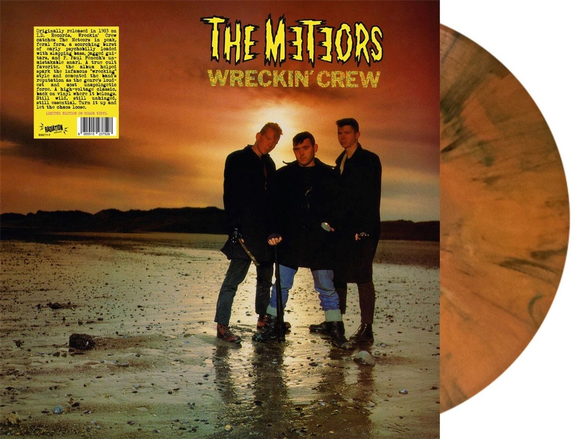 The Meteors - Wreckin' Crew (LP) (Coloured Vinyl)