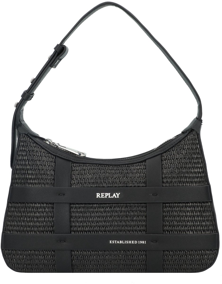 Replay Schoudertas 27 cm - Dames - black