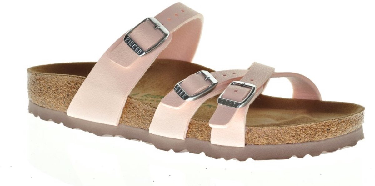 Birkenstock Franca Light Rose Smal Vegan Roze
