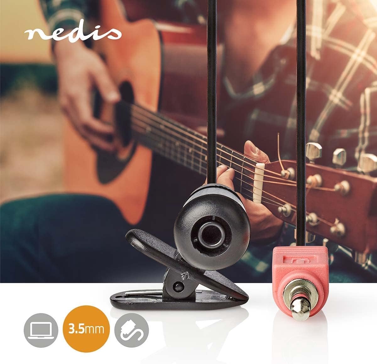 Dynamische Microfoon met Kabel - 3.5mm Jack - Cardiode Patroon - voor Opnames en Interviews