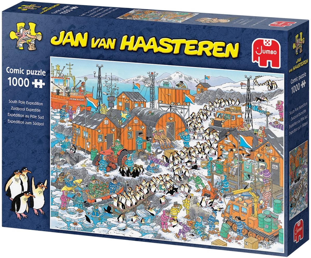 Jan van Haasteren - Zuidpool Expeditie - 1000 stukjes puzzel — afbeelding 5