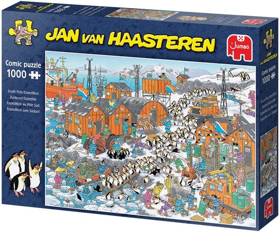 Jan van Haasteren - Zuidpool Expeditie - 1000 stukjes puzzel