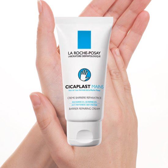 La Roche-Posay Cicaplast Handcrème - voor Droge, Geïrriteerde Handen met Kloven - 100ml
