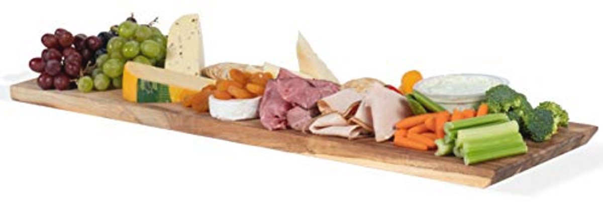 Rechthoekige Charcuterie en Kaas Serveerplank van Acaciahout