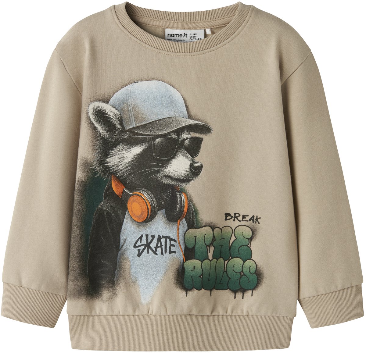 NAME IT - NMMNATHANIEL LS NREG SWEAT BRU BOX - Jongens - Sweaters
