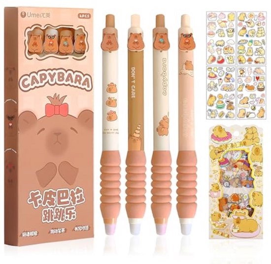Produktbild von Legami Halloween Stifte Radierbarer Stift Set Halloween - Kawaii Federmäppchen Mit Thermoempfindlicher Tinte Legami Federmäppchen