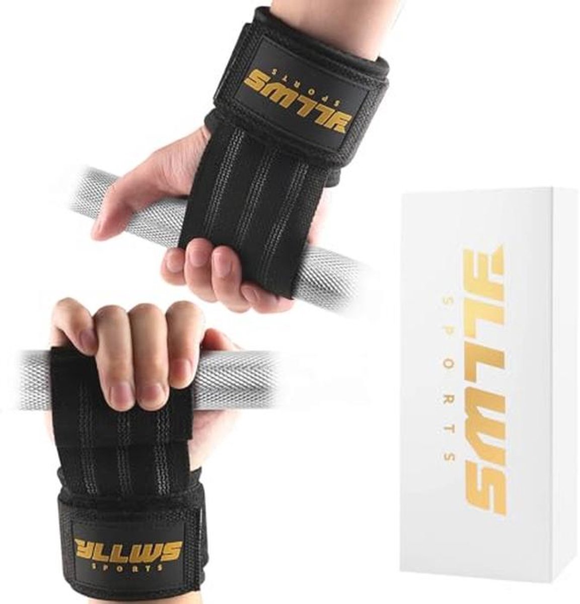 Professionele Lifting Straps voor Krachttraining - Verstelbaar en Duurzaam voor Bodybuilding, Powerlifting en Crossfit