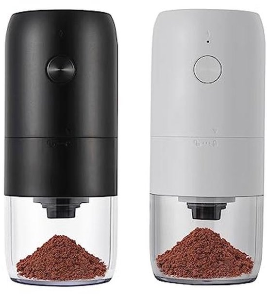 Elektrische koffiemolen met één druk op de knop en verwijderbare