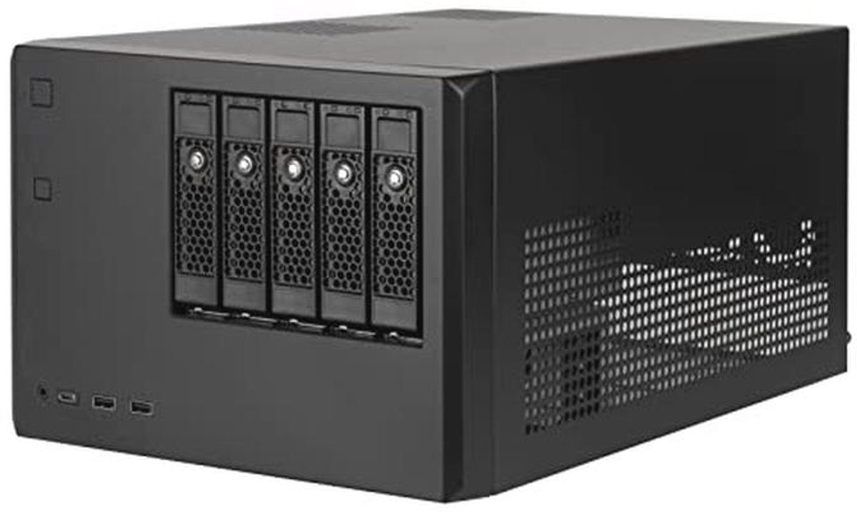 5-bay hot-swappable NAS-chassis voor SAS-12G/SATA-6G - Hoogwaardige opslagoplossing