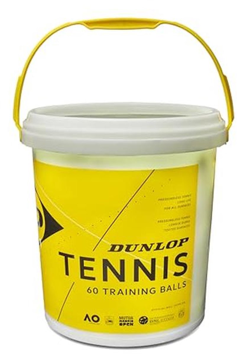 Tennisballen Geel voor Training - 60 Stuks