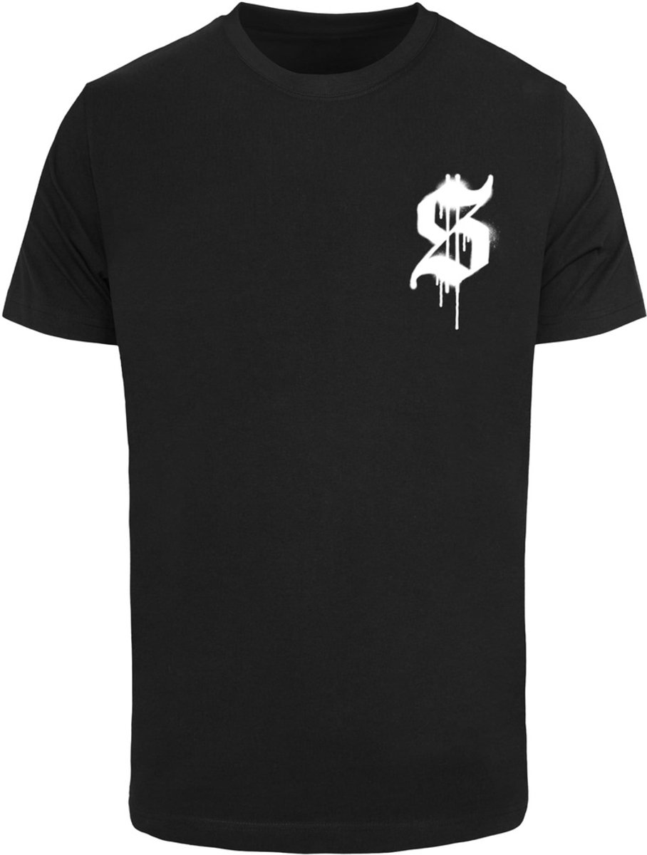 Mister Tee T-shirt Dollar Sign Zwart
