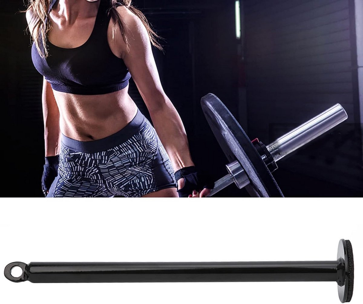 Barbell Opbergrek voor Gewichtsschijven - Roestvrij Staal Beugel voor Halterschijven - Geschikt voor Krachttraining Thuisgym