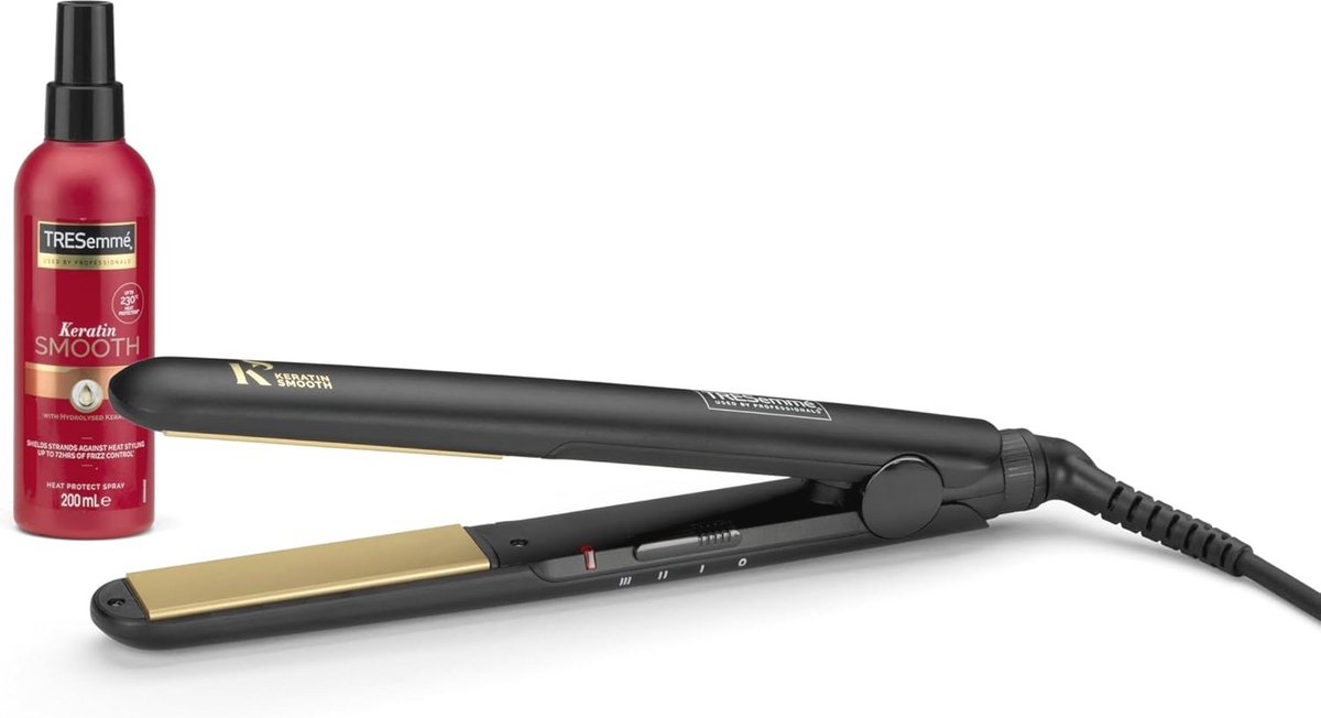 TRESemme 2066BU gladde bediening keratine controle keramische stijltang (3030053220664)