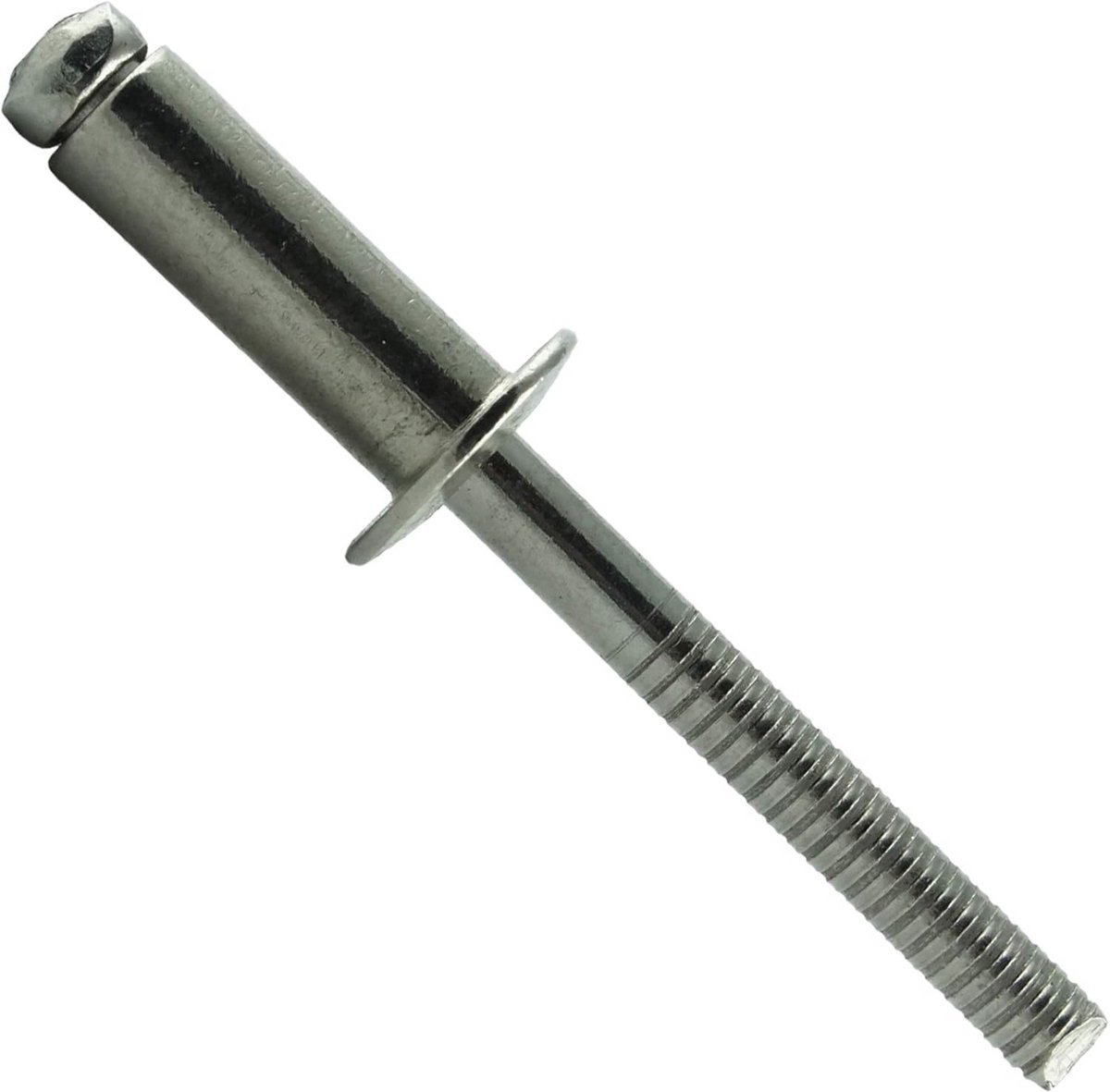 Roestvrijstalen blindklinknagels 6 X 10 mm - DIN 7337 - Platte kop - Duurzame en betrouwbare verbindingen