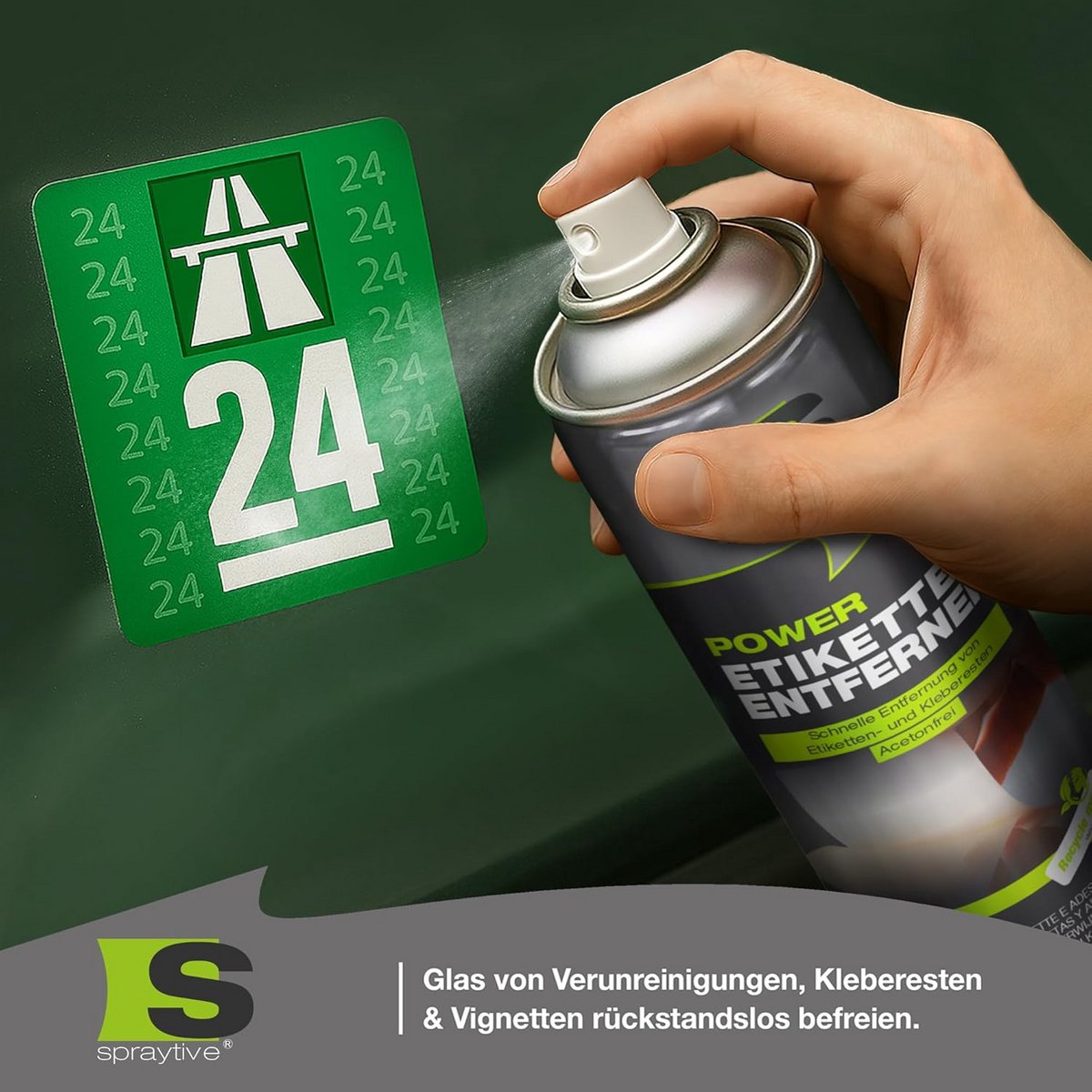 Power Etiketverwijderaar 500 ml - Acetonvrij, Effectieve Lijmrestenverwijderaar voor Alle Oppervlakken