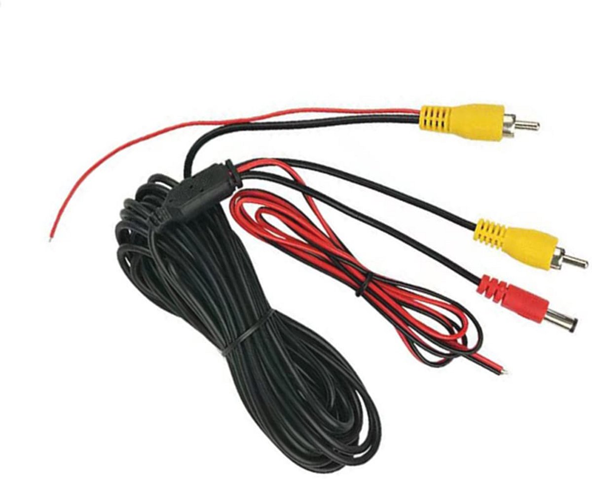 6m RCA Video Kabel voor Achteruitrijcamera en Auto Multimedia