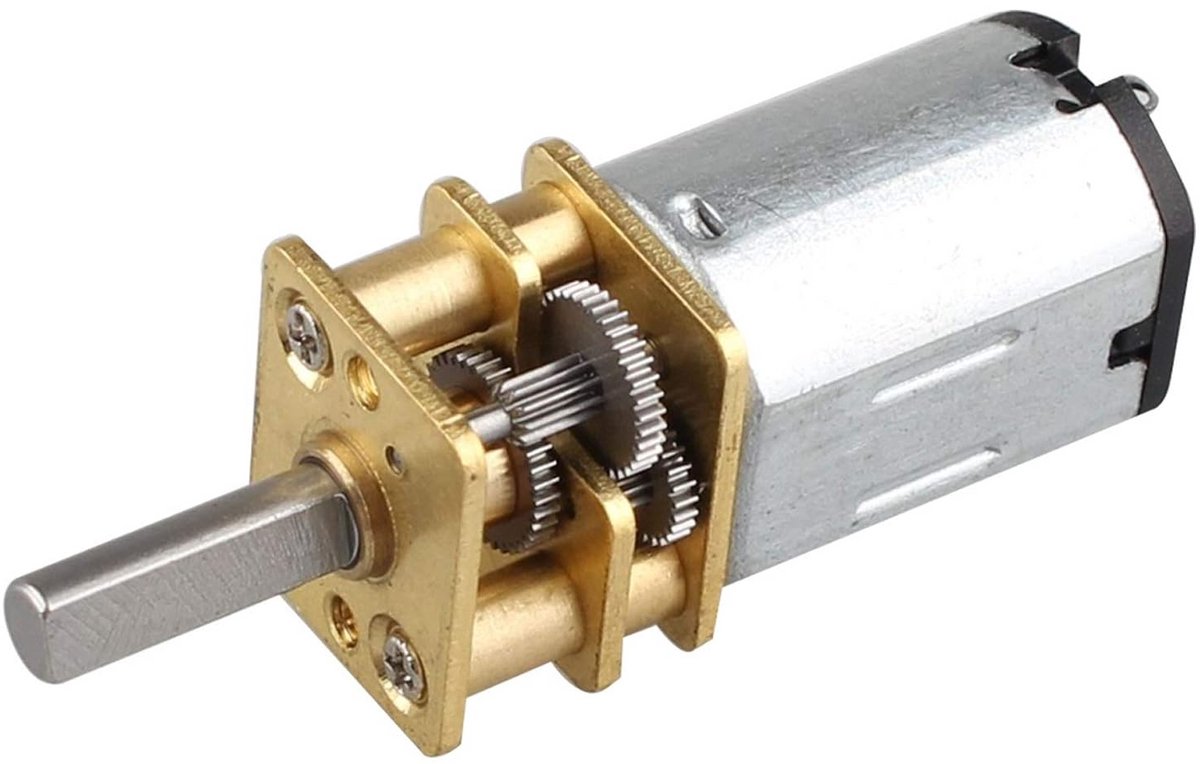 Micro Gear Box DC Motor 3V 30 RPM voor RC Auto's en Robot Modellen