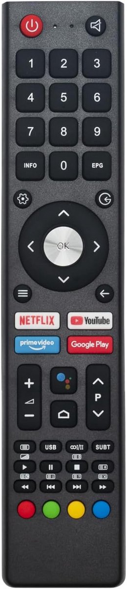 Universele vervangende afstandsbediening voor Smart TV in Diverse Maten